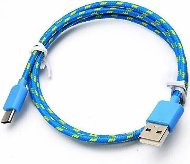 Main image of 1m/ 3ft USB C Cable Type C Fast Charger For OEM Samsung Galaxy S8 S9 S10 Plus Note 8 10 (Blue)
