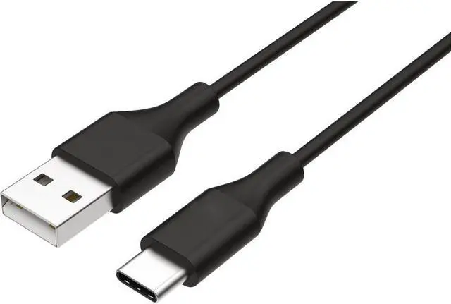 Main image of SANOXY USB Type-C to USB-A 2.0 Male Charger Cable, 6 Feet (1.8 Meters), Black