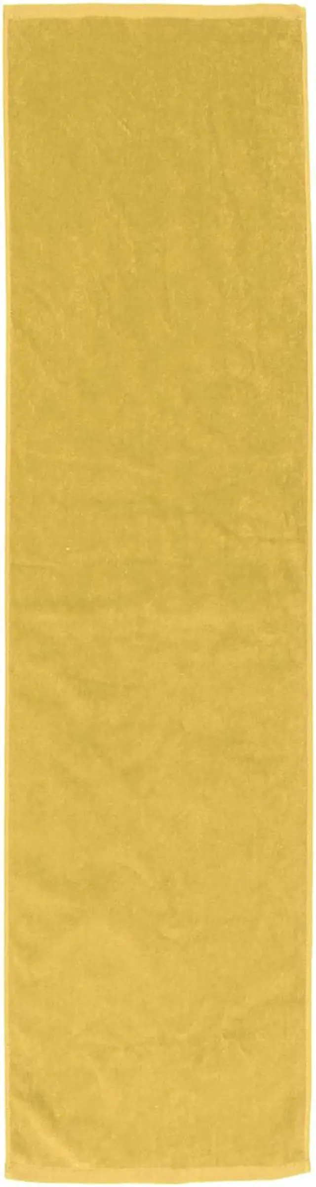 Main image of Premium Terry Velour fitnes Towel, 12 inch x 44 inch Yellow