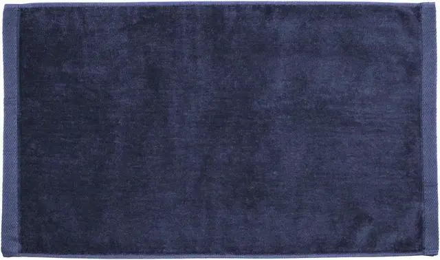 Main image of Premium Velour Hand Face Sports Towel 16 inch x26 inch Navy