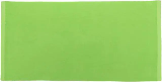 Main image of TowelSoft Jumbo Size Terry Dobby Hem Velour Beach Towel Velour Beach Towel 36 inch x 72 inch -Lime