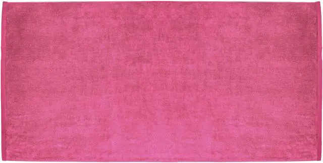 Main image of TowelSoft Premium terry velour beach towel 30 inch x 60 inch-Hot Pink