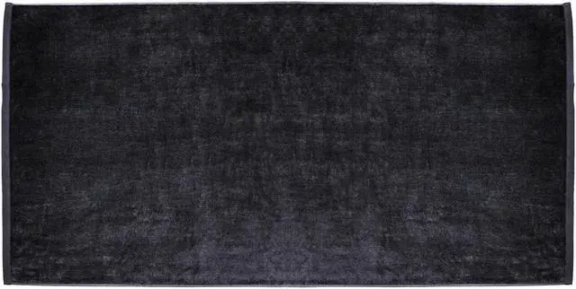 Main image of TowelSoft Premium terry velour beach towel 30 inch x 60 inch-Black