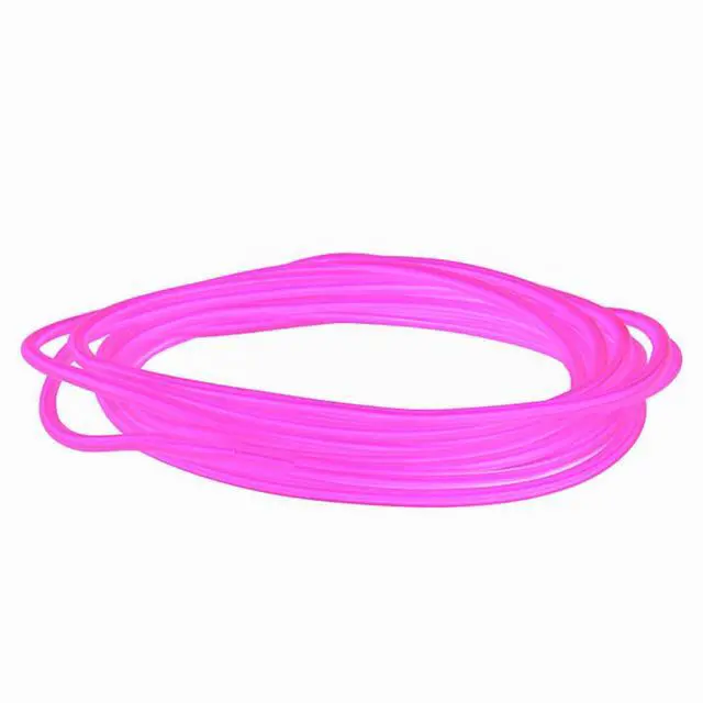 Main image of Elegani 6FT Wearable Neon Glow String Light with Clip  Flexible Nighttime Safety & Party Decoration-Pink
