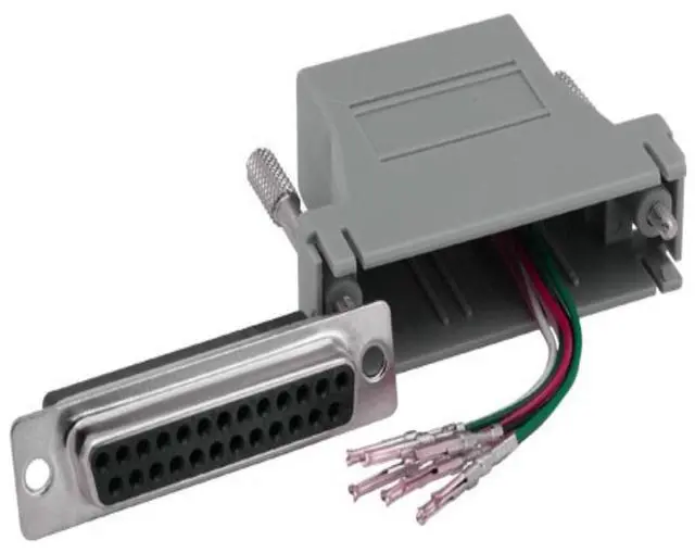 Main image of SANOXY Cables and Adapters; 2 PACK of DB25 Female to RJ-45 Modular Adapter