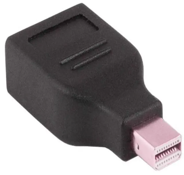 Main image of SANOXY Cables and Adapters; Mini Displayport Male to Displayport Female Adapter Black