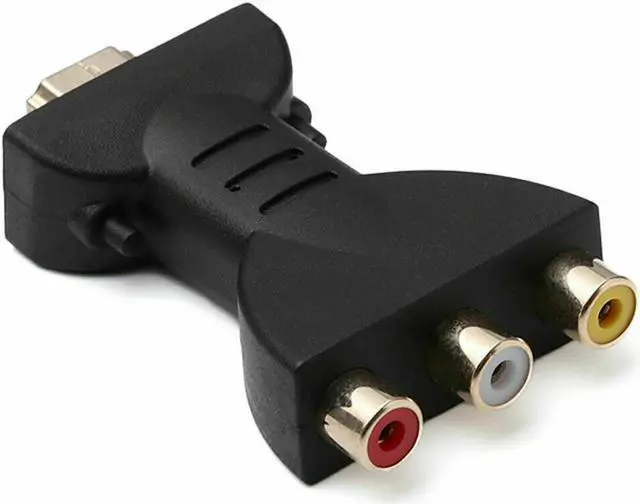 Main image of HDMI Male to 3 RCA Female Composite AV Video Audio Adapter Converter for TV PC
