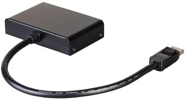 Alt view image 3 of 5 - SANOXY 2-Port DisplayPort 1.2 to HDMI MST Hub, Dual HDMI Display Adapter, 4K@60Hz Single or Dual 4K@30Hz Output, Multi-Stream Transport Splitter for Extended or Mirror Mode