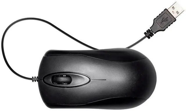 Alt view image 4 of 4 - SANOXY Wired USB Optical Mouse for PC, Laptop, Chromebook  Ergonomic Design, Plug and Play, Precision Tracking  Black