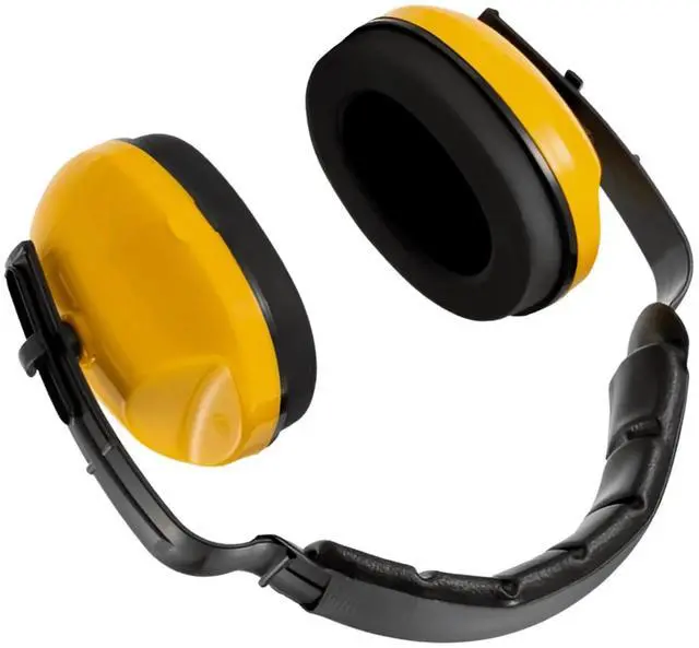 Main image of Sanoxy Adjustable Hearing Protection Earmuffs Noise Reduction for Work, Shooting, and Outdoor Use-Yellow
