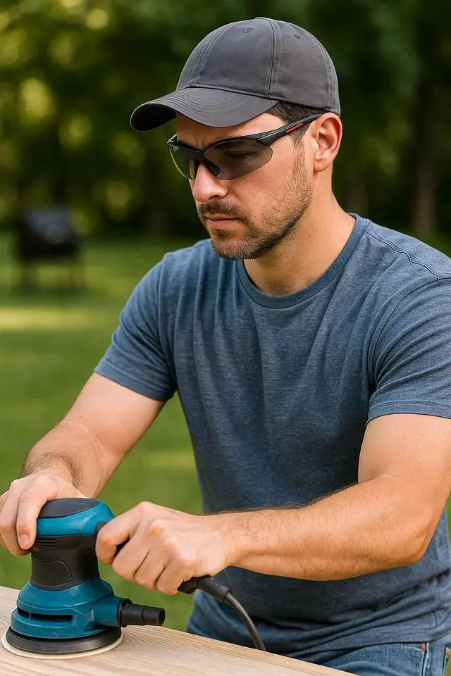 Alt view image 7 of 7 - Sanoxy Safety Glasses with Wraparound Design, UV Protection, Rubber Nosepiece and Black Temples  Impact-Resistant PC Lens Gray