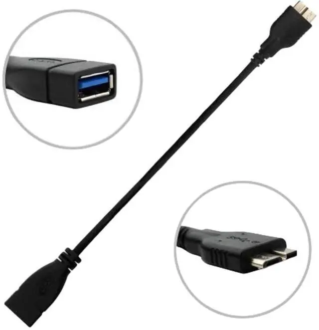 Main image of Sanoxy Micro USB 3.0 OTG to Female USB 3.0 Cable