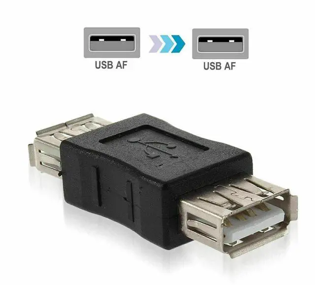 Alt view image 3 of 3 - Sanoxy USB 2.0 A Female to A Female Adapter