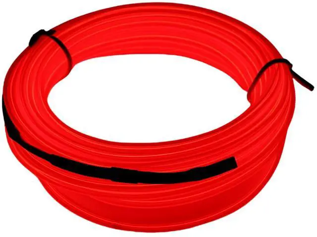 Alt view image 4 of 6 - Elegani 6FT Wearable Neon Glow String Light with Clip  Flexible Nighttime Safety & Party Decoration-Red