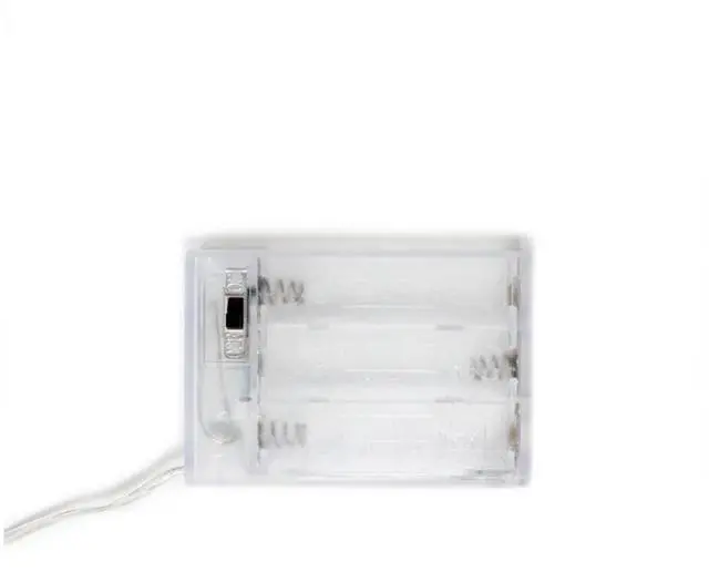 Alt view image 4 of 5 - Elegani 36 LED Matte Black Photo Clip String Light  13FT Display Light with Warm White Glow for Bedroom, Wall Décor, Dorm, Headboard or Office