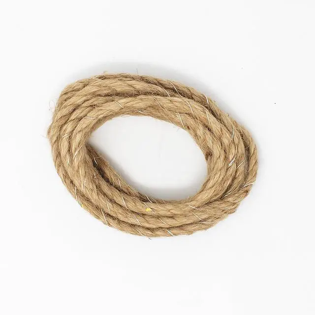 Alt view image 2 of 4 - Elegani 30 LED Rope String Lights  8ft Natural Woven Rope with Warm White Fairy Lights for Farmhouse, Wedding, and Holiday Décor