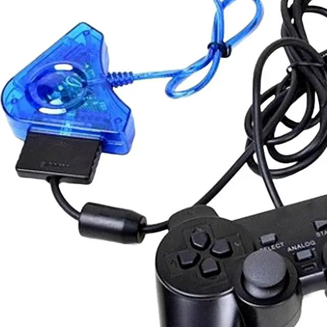 Alt view image 3 of 5 - PC USB Dual Controller Adapter Converter Compatible with PS1,2,3,PSX