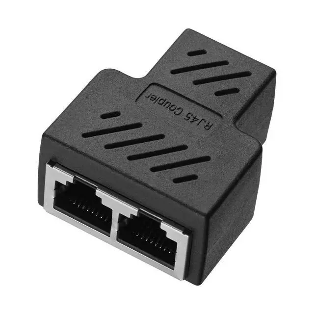 Alt view image 4 of 4 - RJ45 Splitter Adapter LAN Ethernet Cable