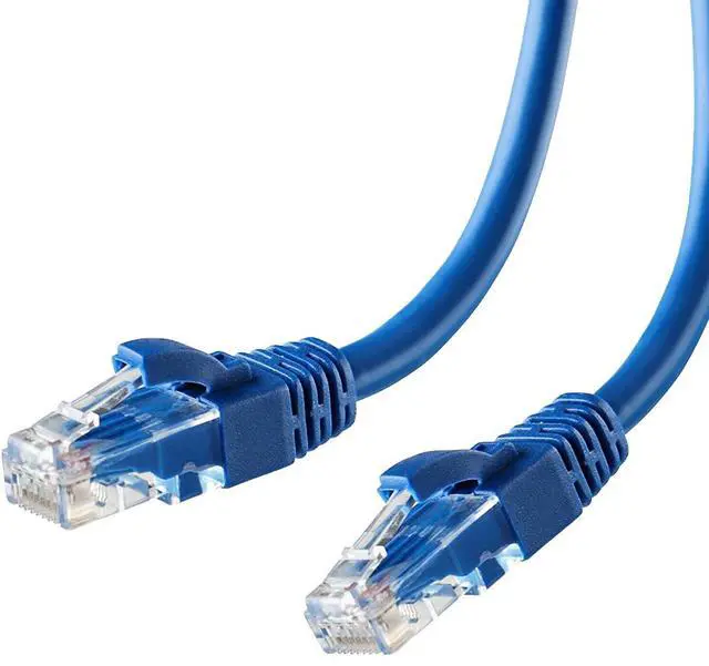 Alt view image 2 of 4 - Ethernet Cable Lan Network CAT6 Internet Modem Blue RJ45 150ft