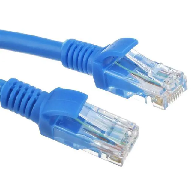 Alt view image 4 of 4 - Ethernet Cable Lan Network CAT6 Internet Modem Blue RJ45 10ft