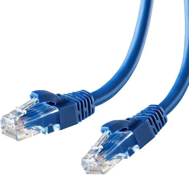 Alt view image 2 of 4 - Ethernet Cable Lan Network CAT6 Internet Modem Blue RJ45 10ft