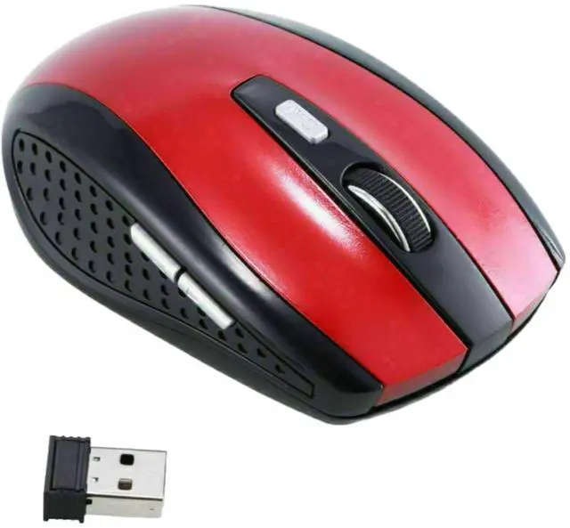Alt view image 7 of 7 - SANOXY 2.4GHz Wireless Optical Mouse Mice & USB Receiver For PC Laptop Computer DPI USA - Black2.4GHz Wireless Optical Mouse Mice & USB Receiver For PC Laptop Computer DPI USA - Red