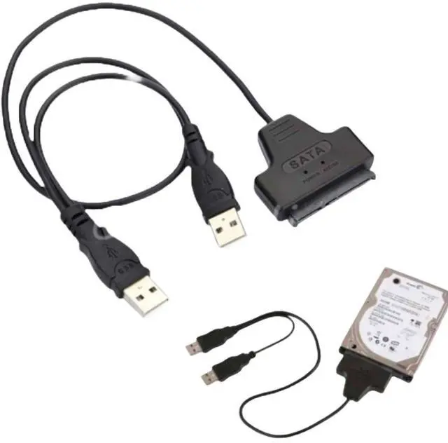 Alt view image 2 of 3 - SANOXY USB 2.0 to 2.5inch SATA Hard Drive Adapter Cable
