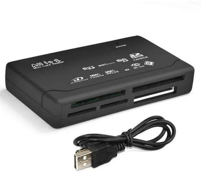 Alt view image 5 of 6 - SANOXY USB 2.0 All-in-1 CF xD SD MS SDHC Memory Card Reader