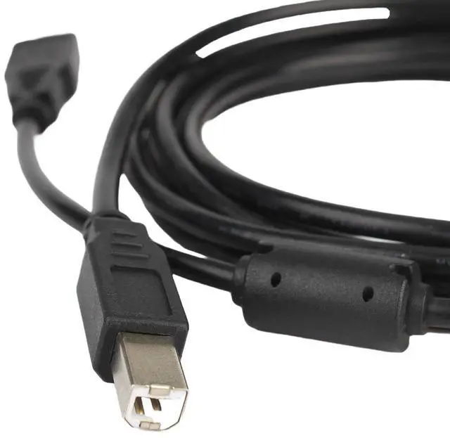 Alt view image 5 of 6 - SANOXY USB 2.0 TYPE A MALE TO TYPE B MALE PRINTER SCANNER CABLE (10 Feet)