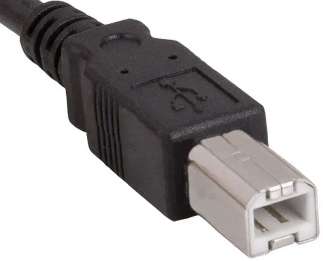 Alt view image 6 of 6 - SANOXY USB 2.0 TYPE A MALE TO TYPE B MALE PRINTER SCANNER CABLE (10 Feet)