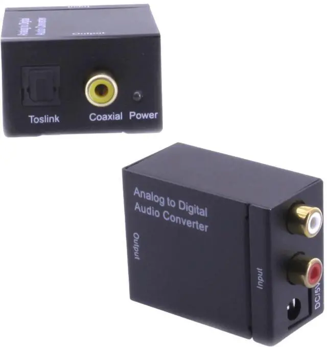 Alt view image 2 of 6 - SANOXY Analog to Digital Audio Converter w/ Adapter