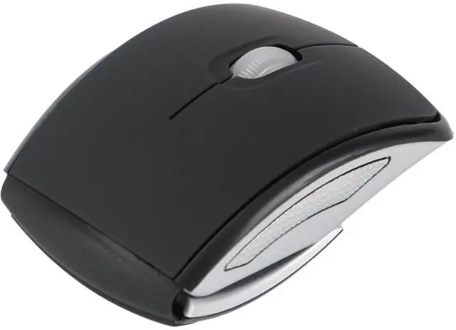Main image of Sanoxy Wireless Foldable Arc Optical Mouse with USB Receiver (Black)