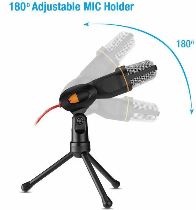 Alt view image 3 of 4 - Professional Condenser Sound Podcast Studio Microphone
