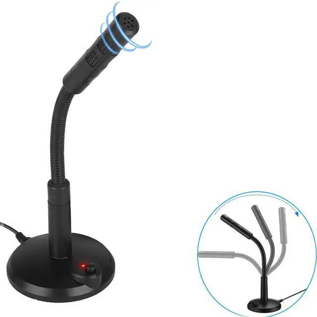 Alt view image 4 of 5 - USB Mini Condenser Flexible Microphone Stand Recording Mic
