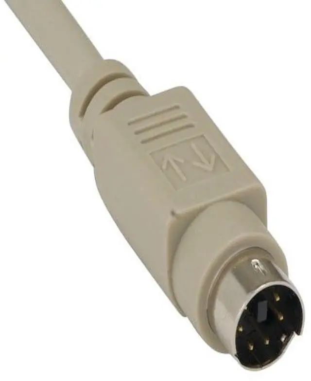 Alt view image 2 of 2 - Sanoxy 25ft Mini-DIN6 M/M PS/2 Keyboard/Mouse Cable