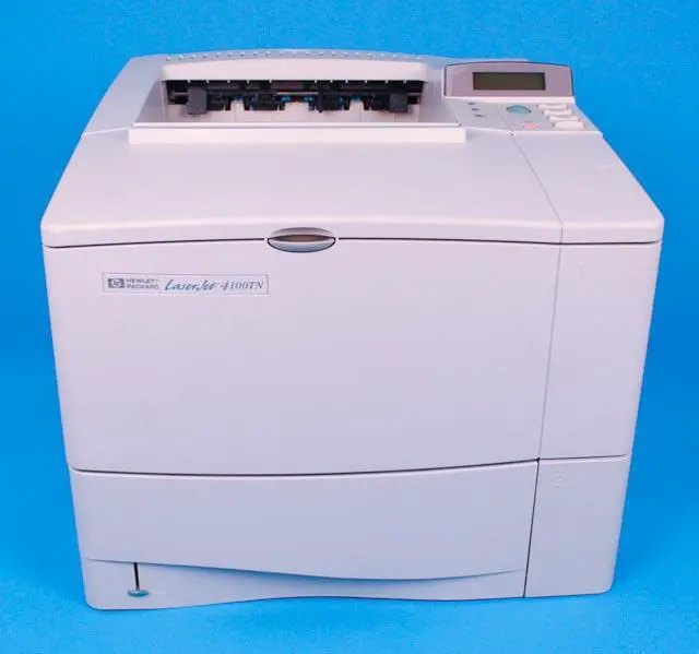Alt view image 2 of 8 - HP LaserJet 4100 Printer