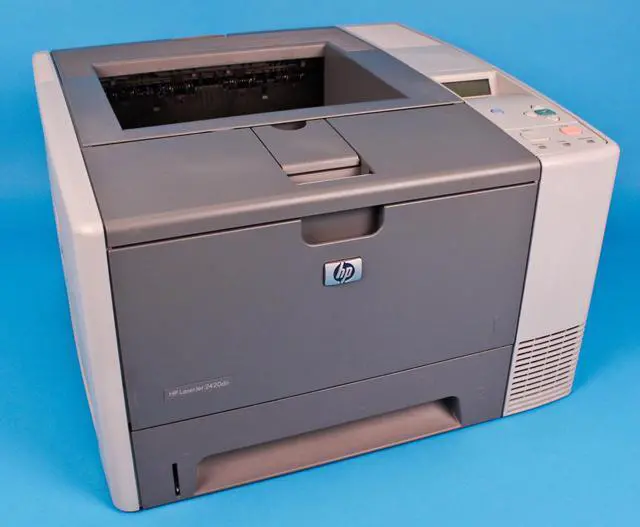 Alt view image 3 of 6 - HP LaserJet 2420d (Q5957A) Duplex 1200 dpi x 1200 dpi USB Mono Laser Printer