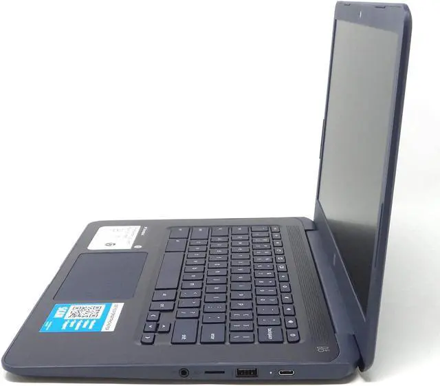 Alt view image 4 of 6 - HP Chromebook Grade A Chromebook AMD A4-9120C 4GB Memory 32 GB eMMC SSD 14.0" Chrome OS 14-DB0031NR