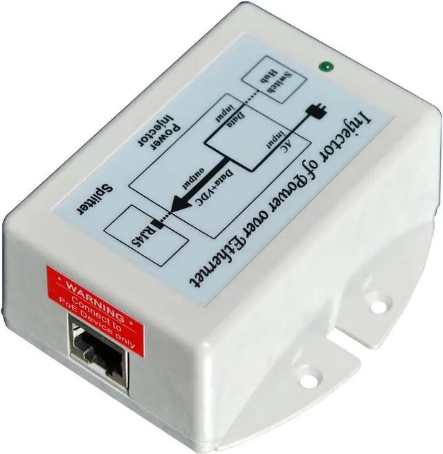 Alt view image 6 of 6 - Tycon Systems TP-POE-24 18W POE Power Source With US Power Cord - 24V