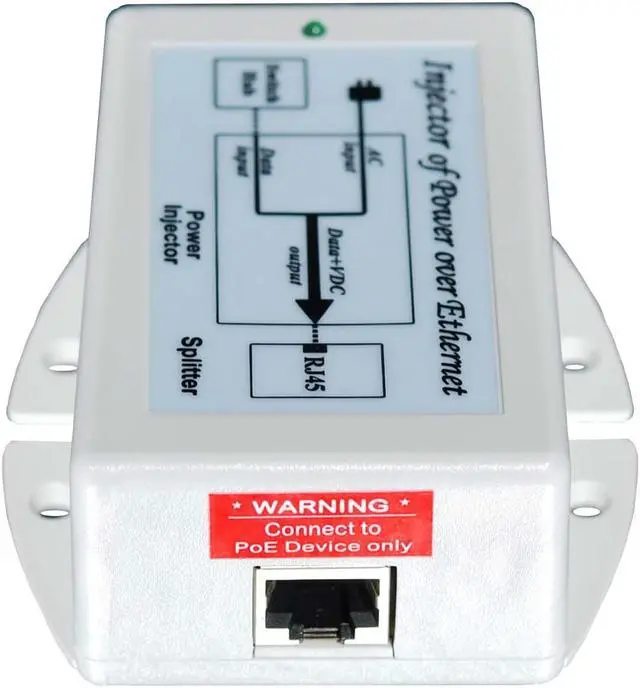 Alt view image 5 of 6 - Tycon Systems TP-POE-24 18W POE Power Source With US Power Cord - 24V