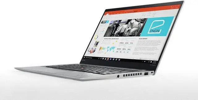 Main image of Lenovo ThinkPad X1 Carbon (5th Gen) - Windows 10 Pro - Modern Silver - Intel Core i7-7600U, 512GB NVMe-PCIe SSD, 16GB RAM, 14" FHD IPS (1920x1080) Display, Fingerprint Reader