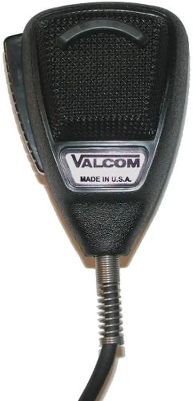 Main image of Valcom - V-420 - Valcom V-420 Microphone - 100 Hz to 5 kHz - Wired - 6 ft - Dynamic - Handheld