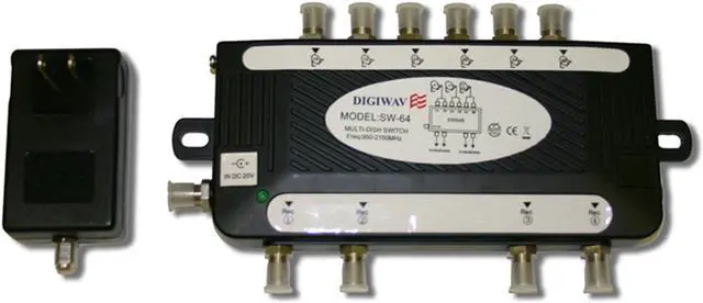 Main image of Digiwave 6 IN 4 OUT Satellite Switch