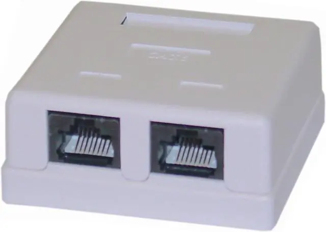 Main image of Digiwave CAT6 Dual Baseboard Jack