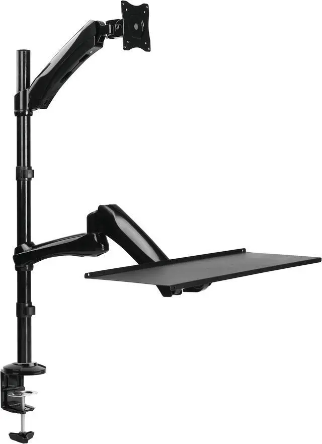 Main image of TygerClaw Single Monitor Sit-Stand Workstation TYDS14011