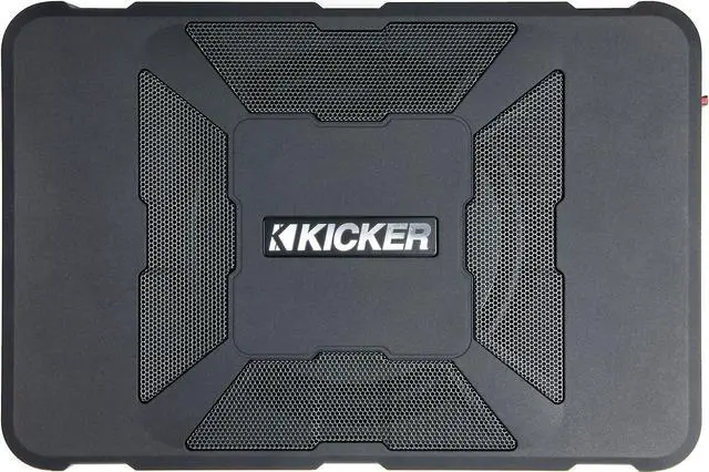 Alt view image 2 of 20 - KICKER 11HS8 8" 150W Hideaway Car Audio Powered Subwoofer Sub Enclosure HS8