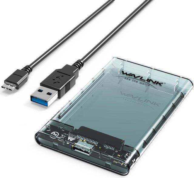 Wavlink USB 3.0 to SATA External Hard Drive Disk Enclosure For 2.5