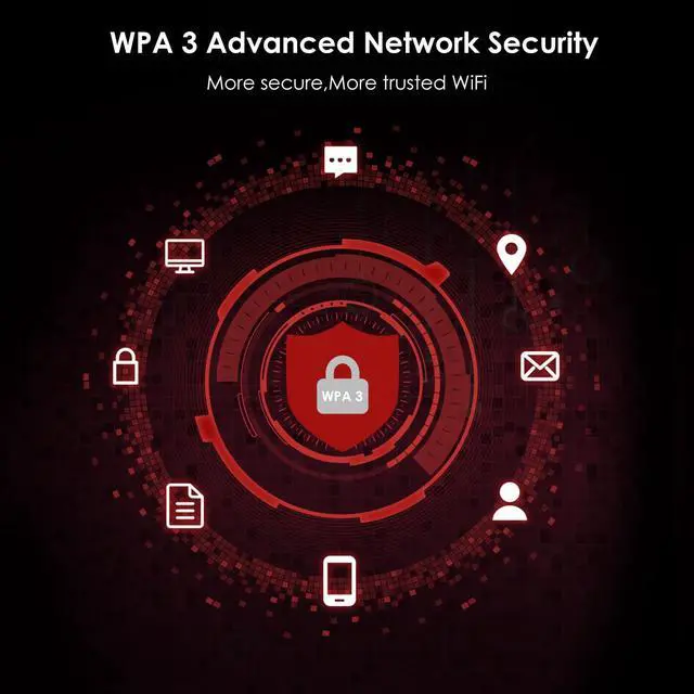 Alt view image 7 of 7 - Wavlink AX3000 WiFi 6 PCIe WiFi Card Bluetooth 5.2 Intel AX200 WiFi 6 Card Dual Band 2.4G/5G Network Card 802.11ax, 3000Mbps WiFi Adapter with MU-MIMO, OFDMA, Heat Sink, WPA3, For Windows 11,10 64bit