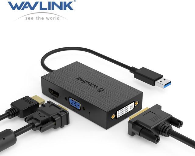 Plugable DisplayLink Monitor Adapter - USB 30 to HDMI 20 for Windows/Mac -  UGA-2KHDMI - USB Adapters 