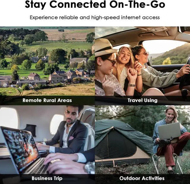 Alt view image 6 of 7 - WAVLINK 4G LTE Router, N300 4G LTE Modem WiFi Router with SIM Card Slot, 300Mbps LTE Cat4 Wireless Router With 4x5dBi High Gain Antennas, Secure & Easy Setup